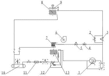 Energy-saving air conditioning unit having automatic heat recovery controlling function and control method thereof