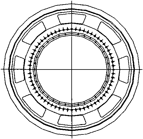 Field repairing method of welding cracks of feeding slip-ring body of large-sized slide mill