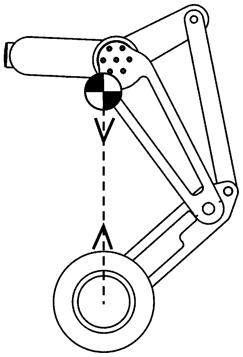 Double-wheel-foot hybrid self-balancing robot