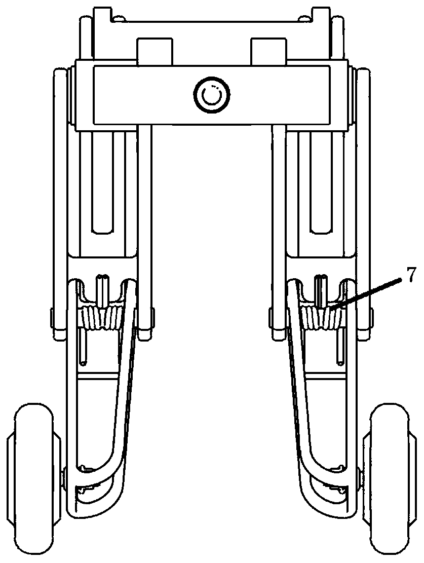 Double-wheel-foot hybrid self-balancing robot