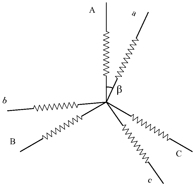 Multiphase permanent magnet motor speed regulating system based on phase switching and speed regulating method thereof