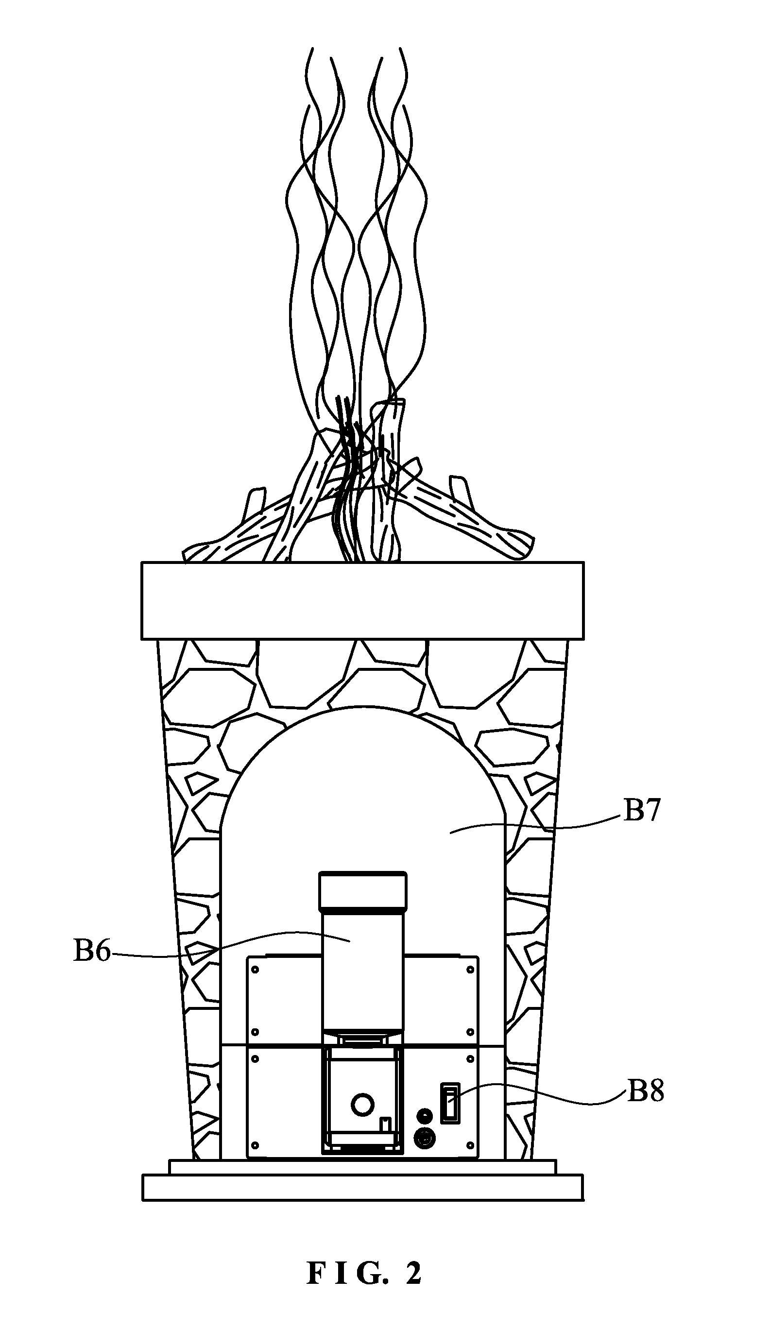 3D blaze humidifier