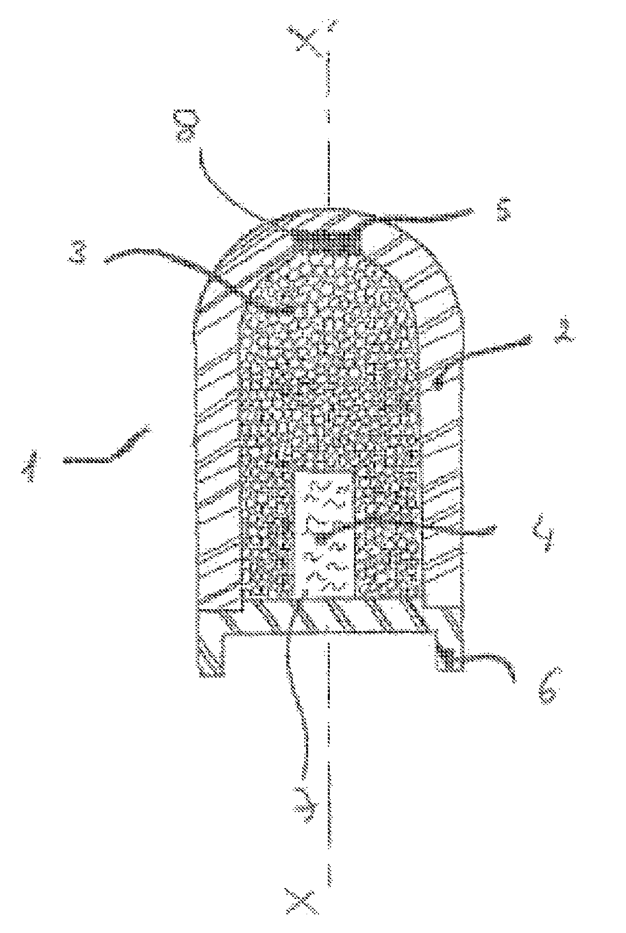 Kinetic munition or projectile with controlled, non-lethal effects