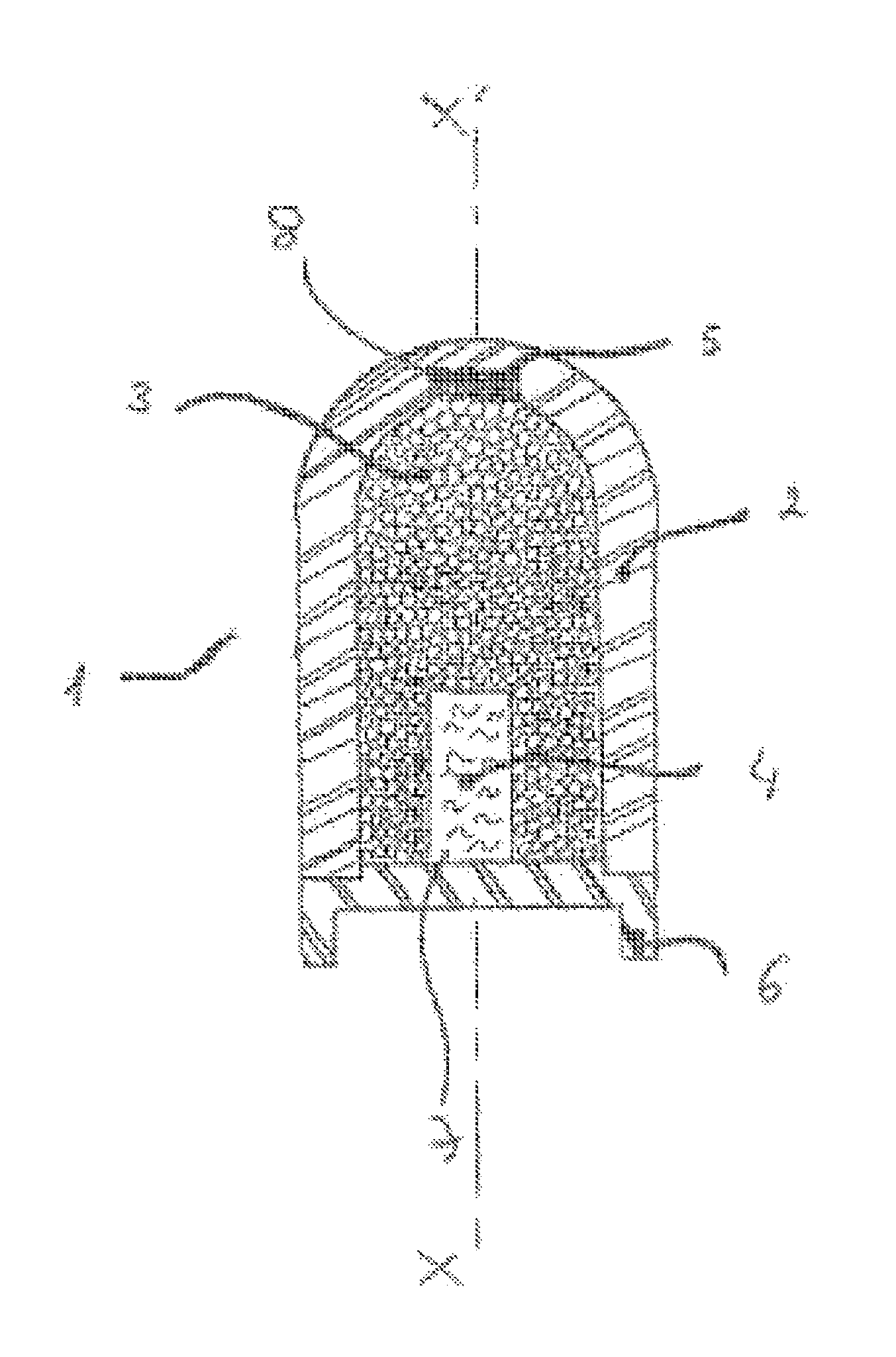 Kinetic munition or projectile with controlled, non-lethal effects