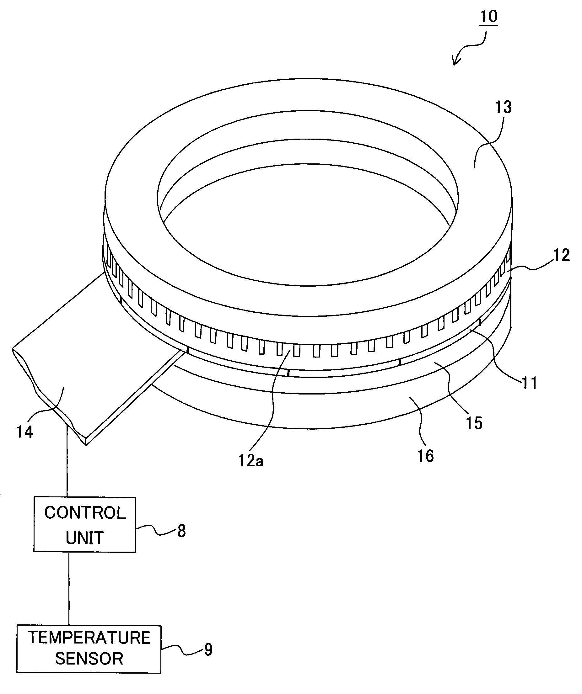 Motor, lens barrel, camera system, and method for producing motor