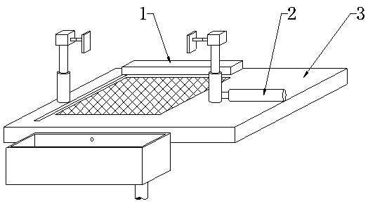 Tool for machining cubic shell