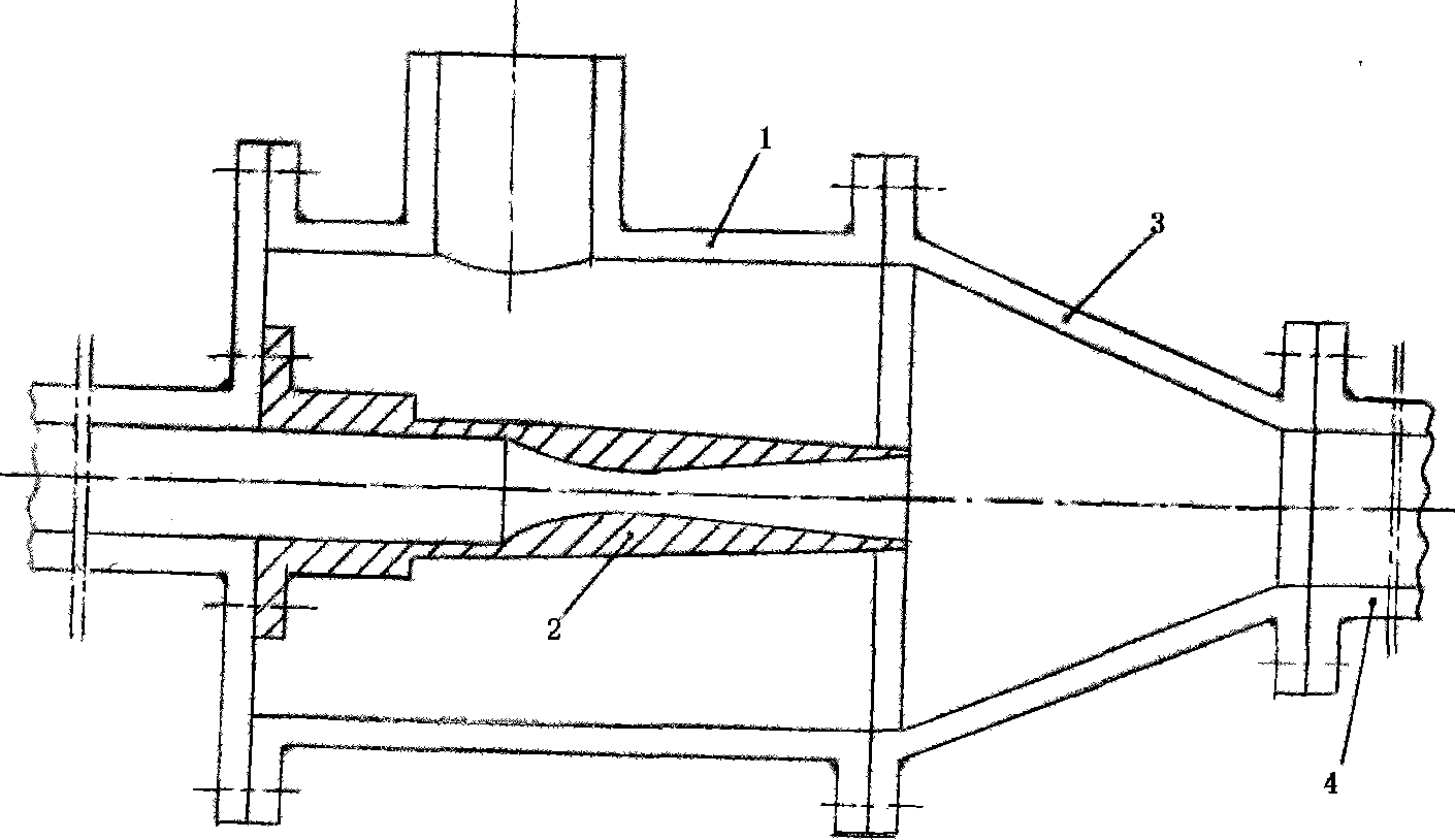 Ejection air-supplying turbosupercharger