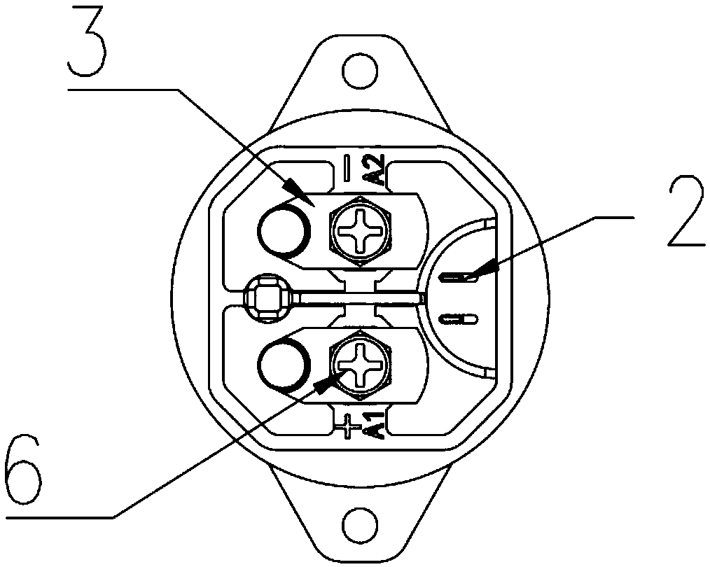 Waterproof direct current contactor