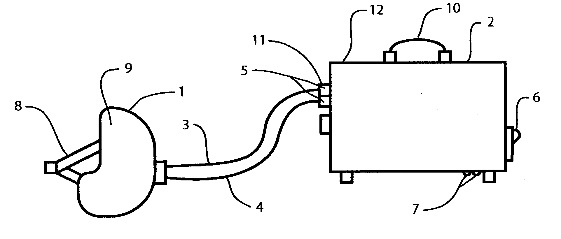 Method and device for rapidly inducing hypothermia