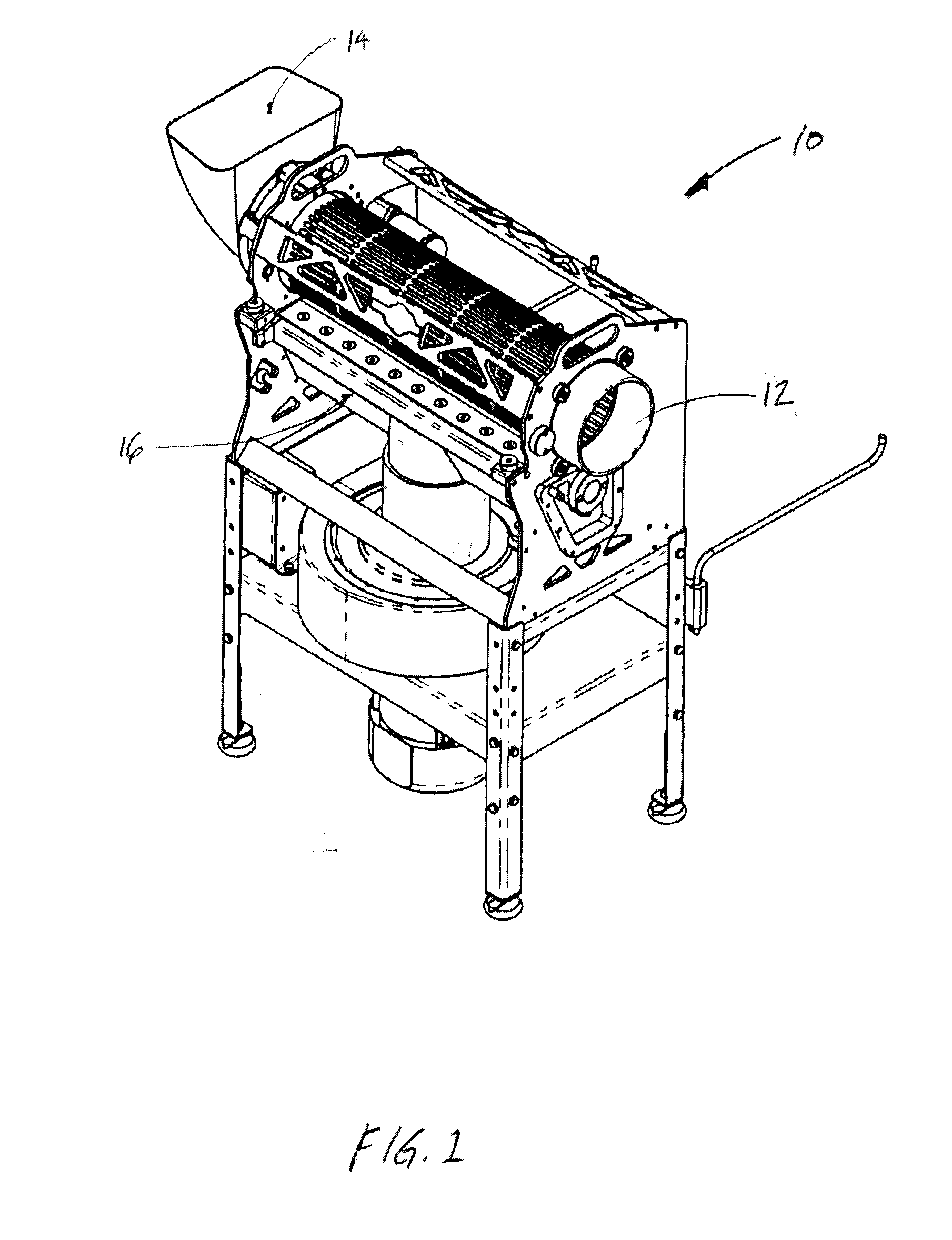 Removable motor housing for a plant material trimming device