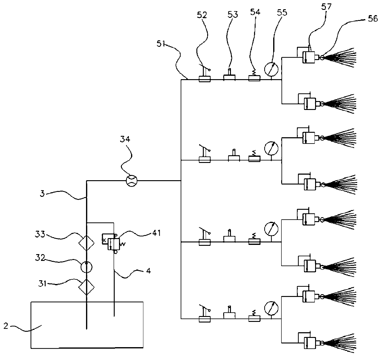 Fruit tree volume-variable spraying system and spraying volume decision making method