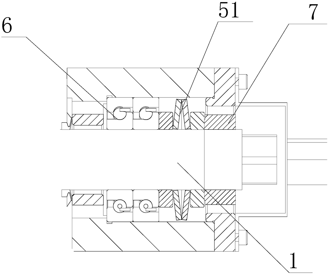 Pre-stretching lead screw