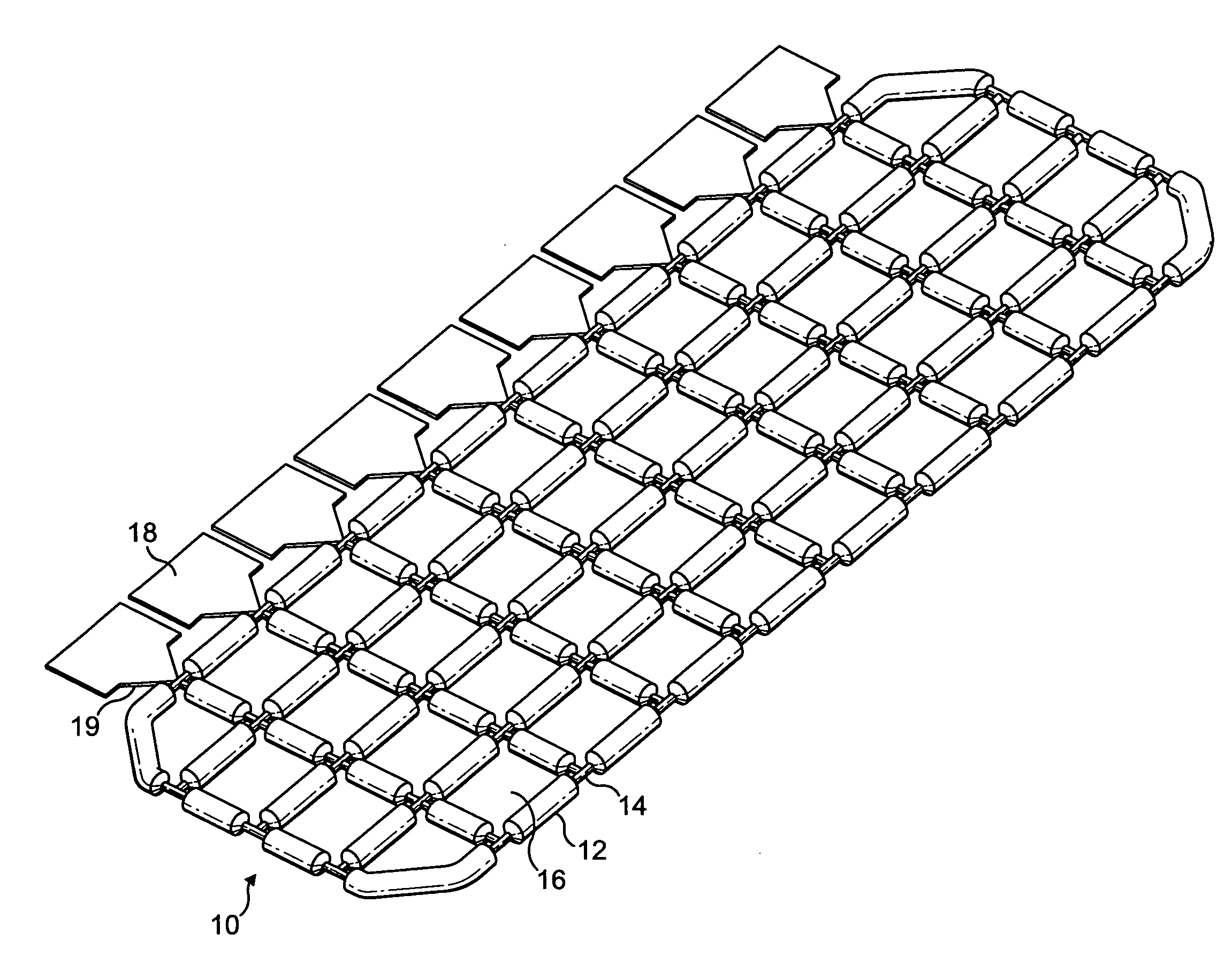 Separator for separating windings