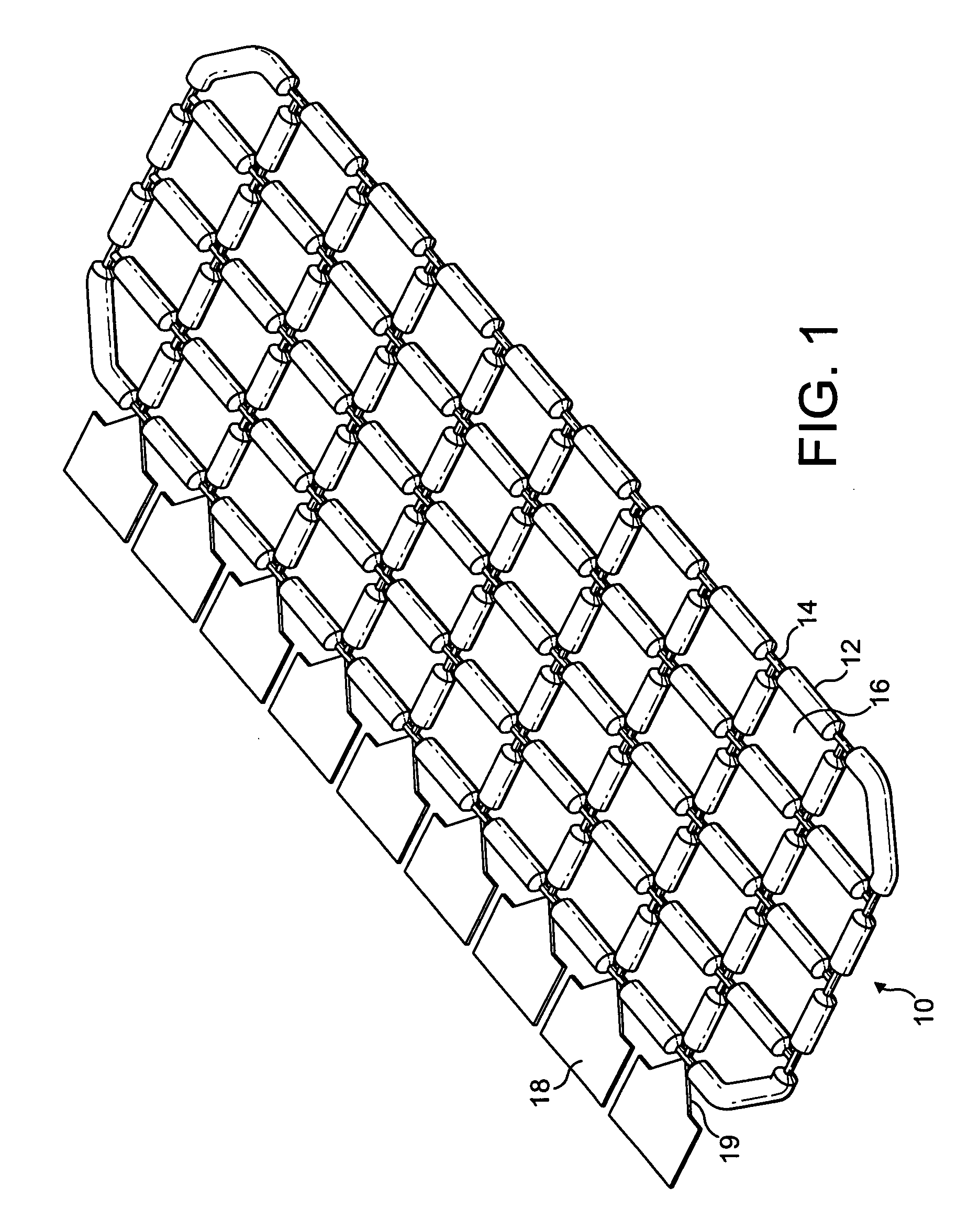 Separator for separating windings