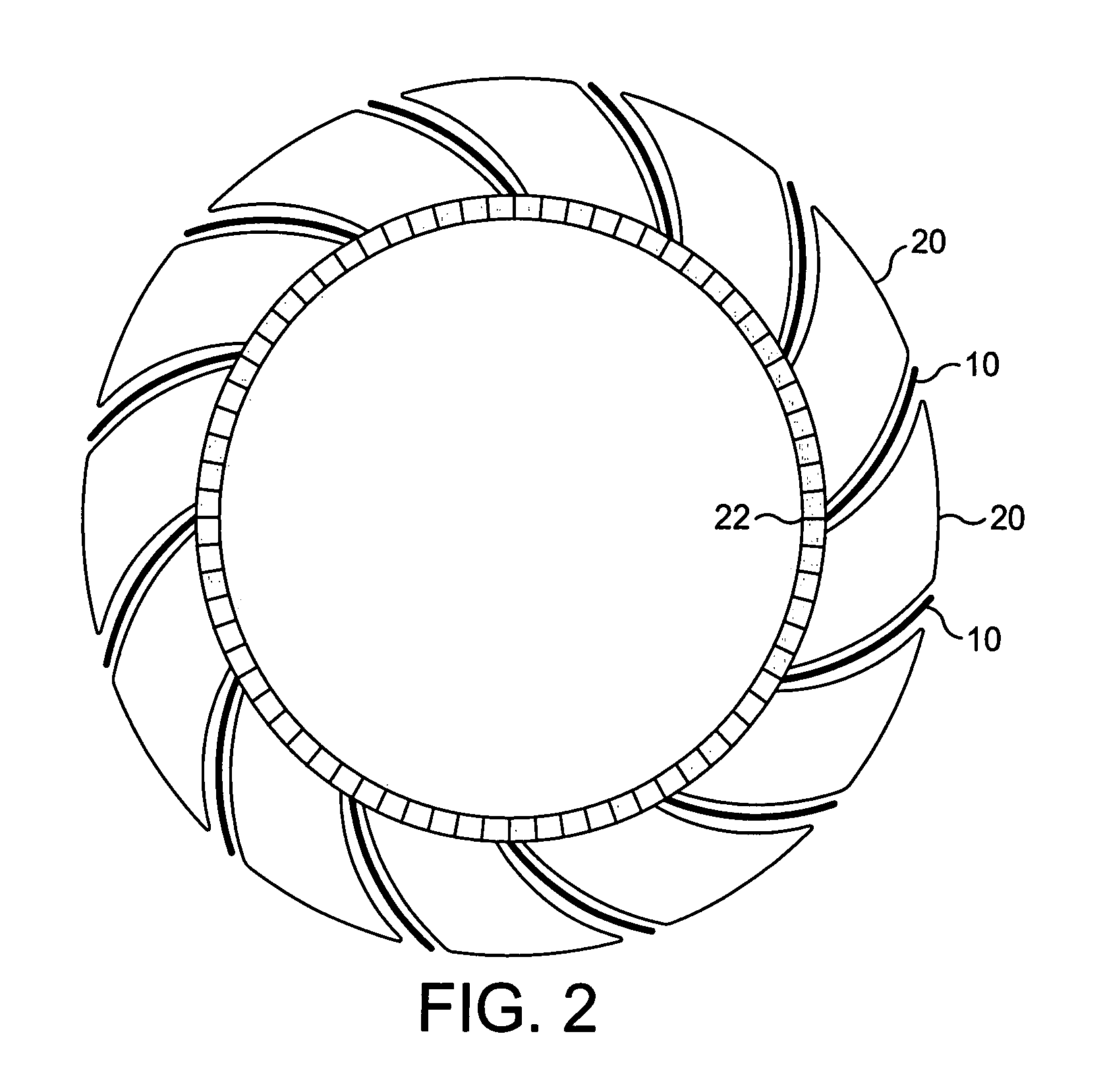 Separator for separating windings