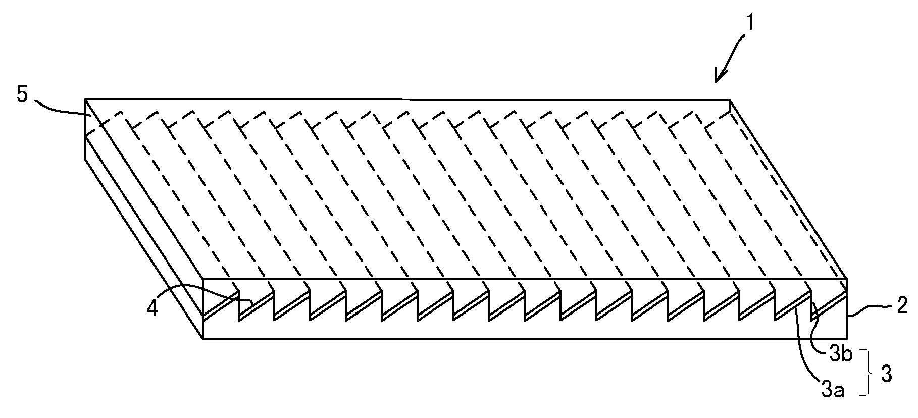 Daylighting film, method for producing the same and window equipped therewith