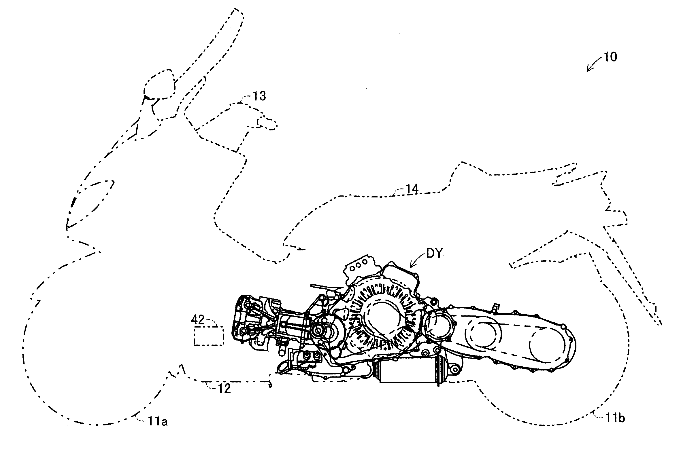 Hybrid motorcycle