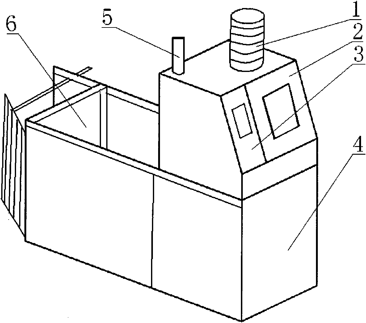 Pig breed selecting and feed selecting machine