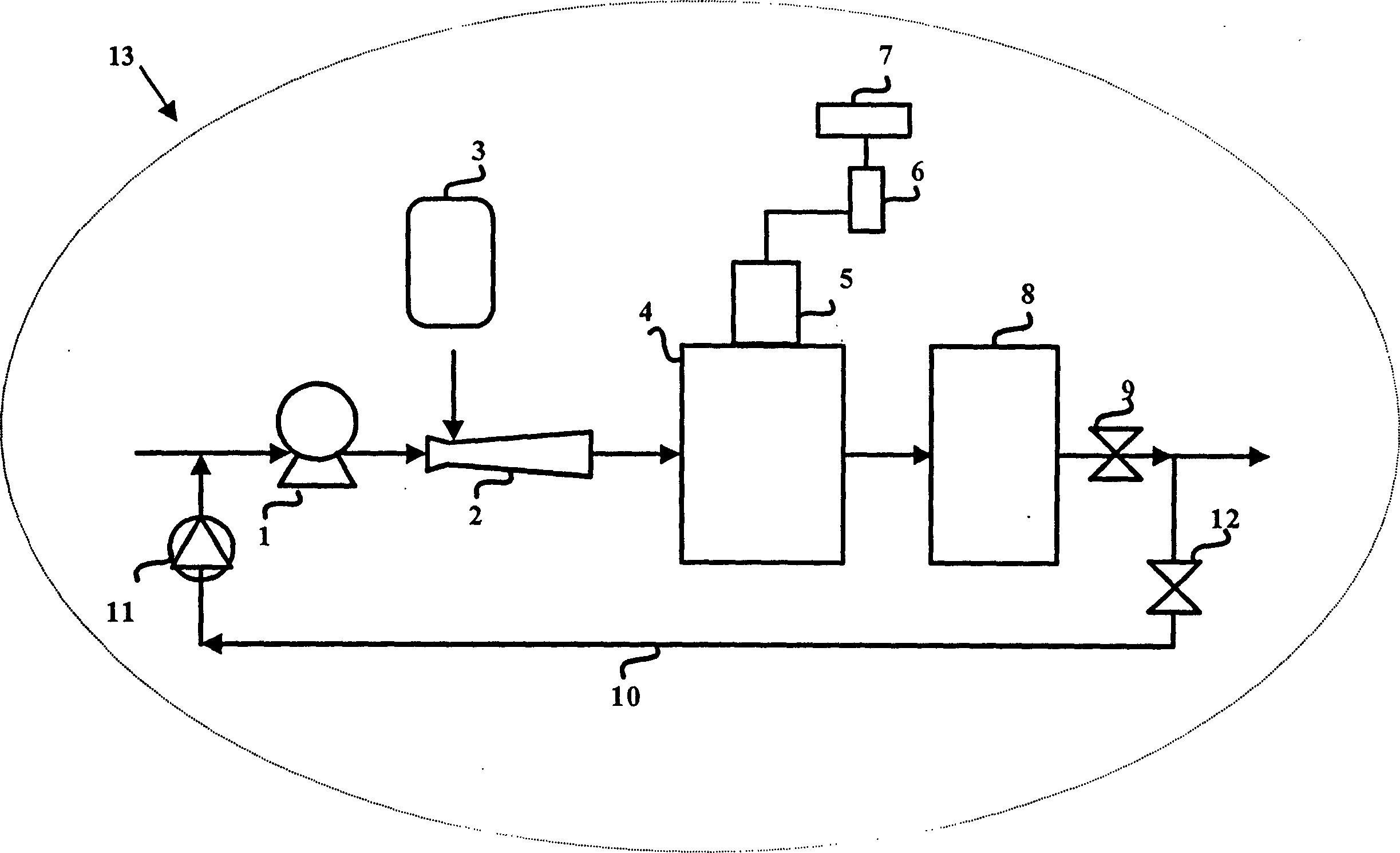 System and method for removing organic oxide from waste water