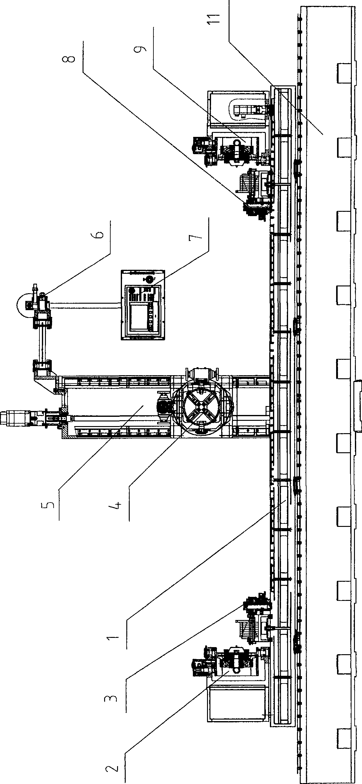 Numerical control pipe fitting assembly machine