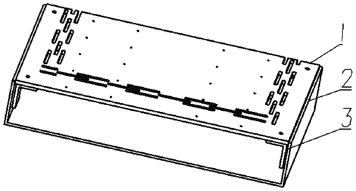 Military vehicle flexible antimine ground plate