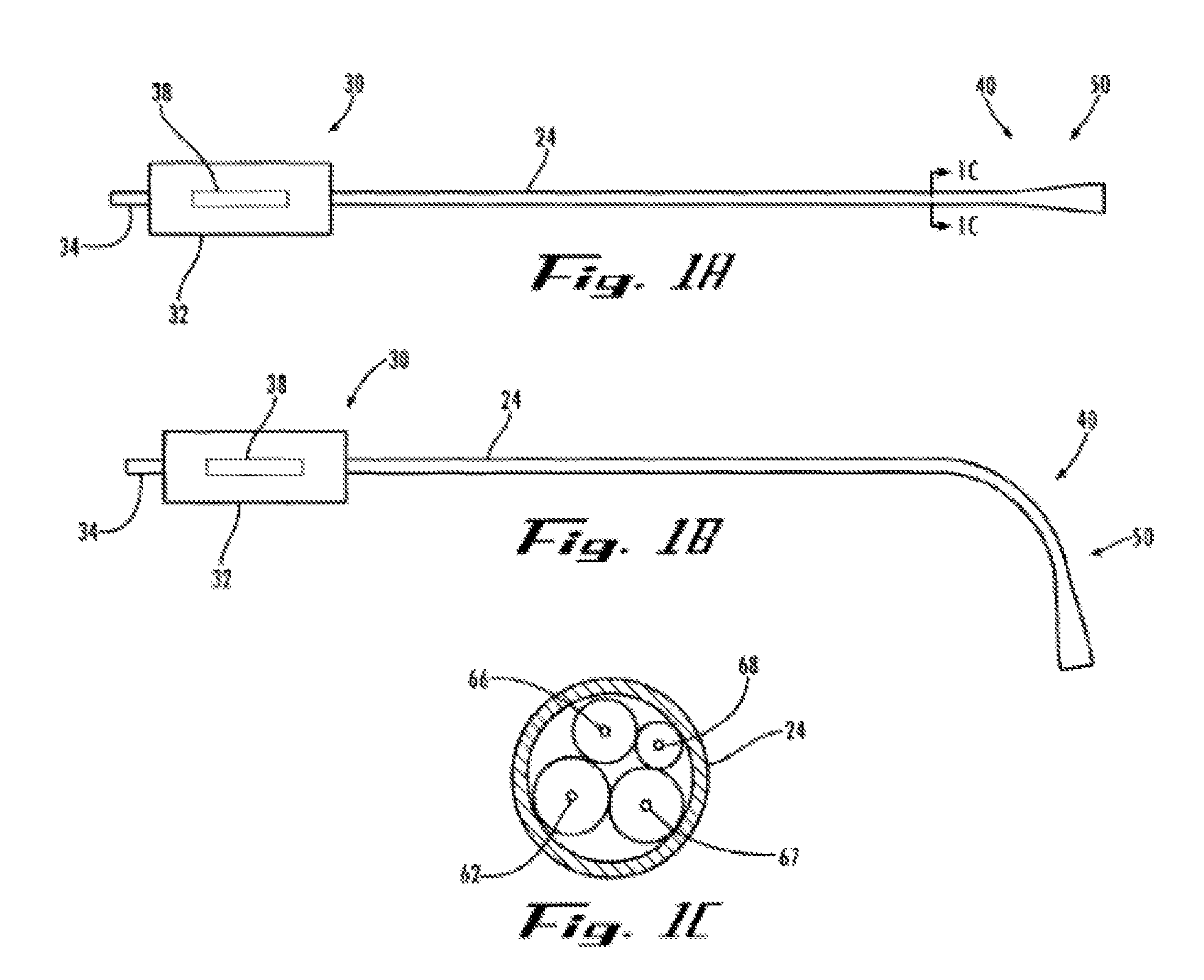 Endoscopic instrument having reduced diameter flexible shaft