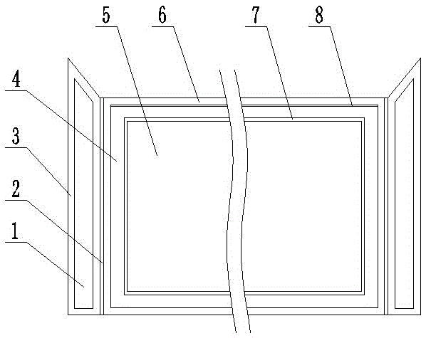 Wear-resisting cabinet table-board and manufacturing technology thereof