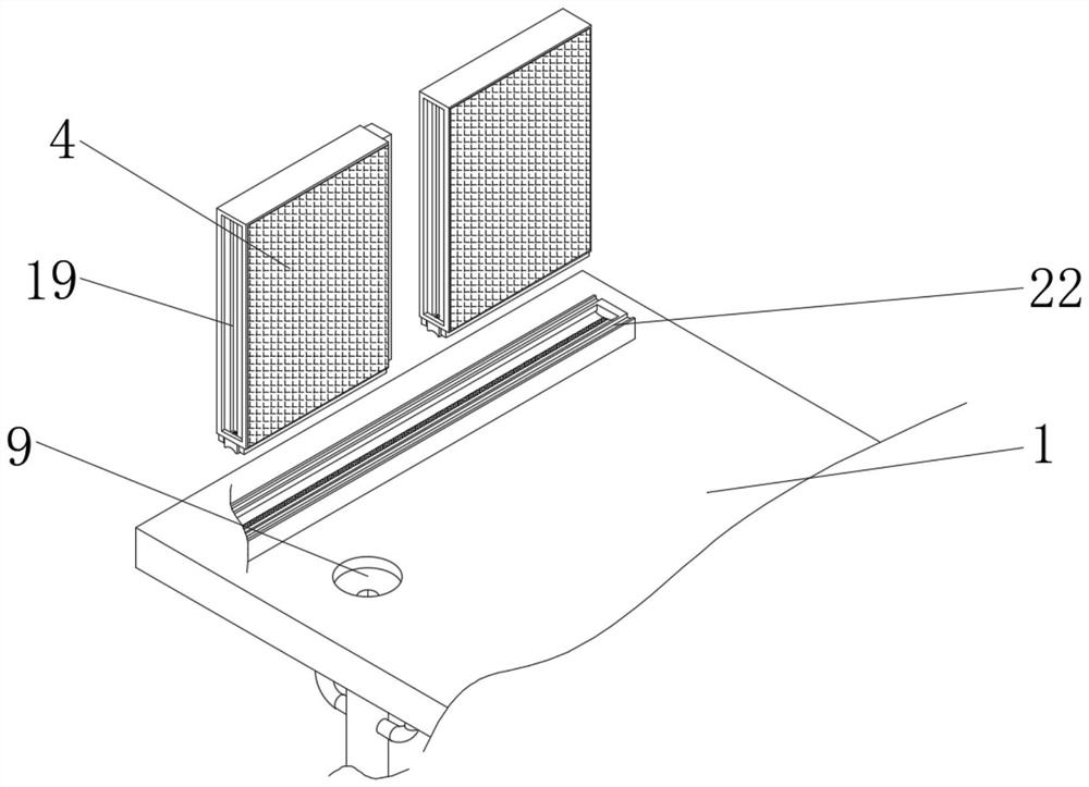 Waterproof and drainage structure for assembled toilet