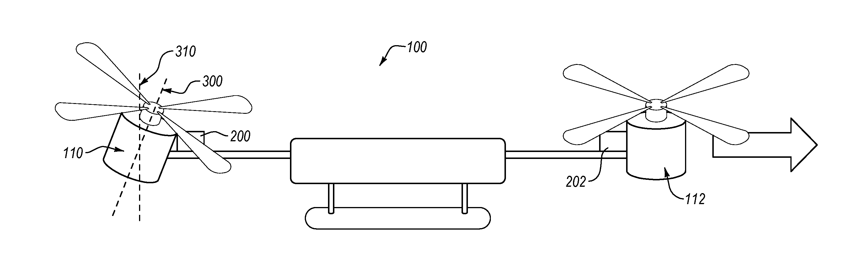 Thrust vectoring on a rotor-based remote vehicle