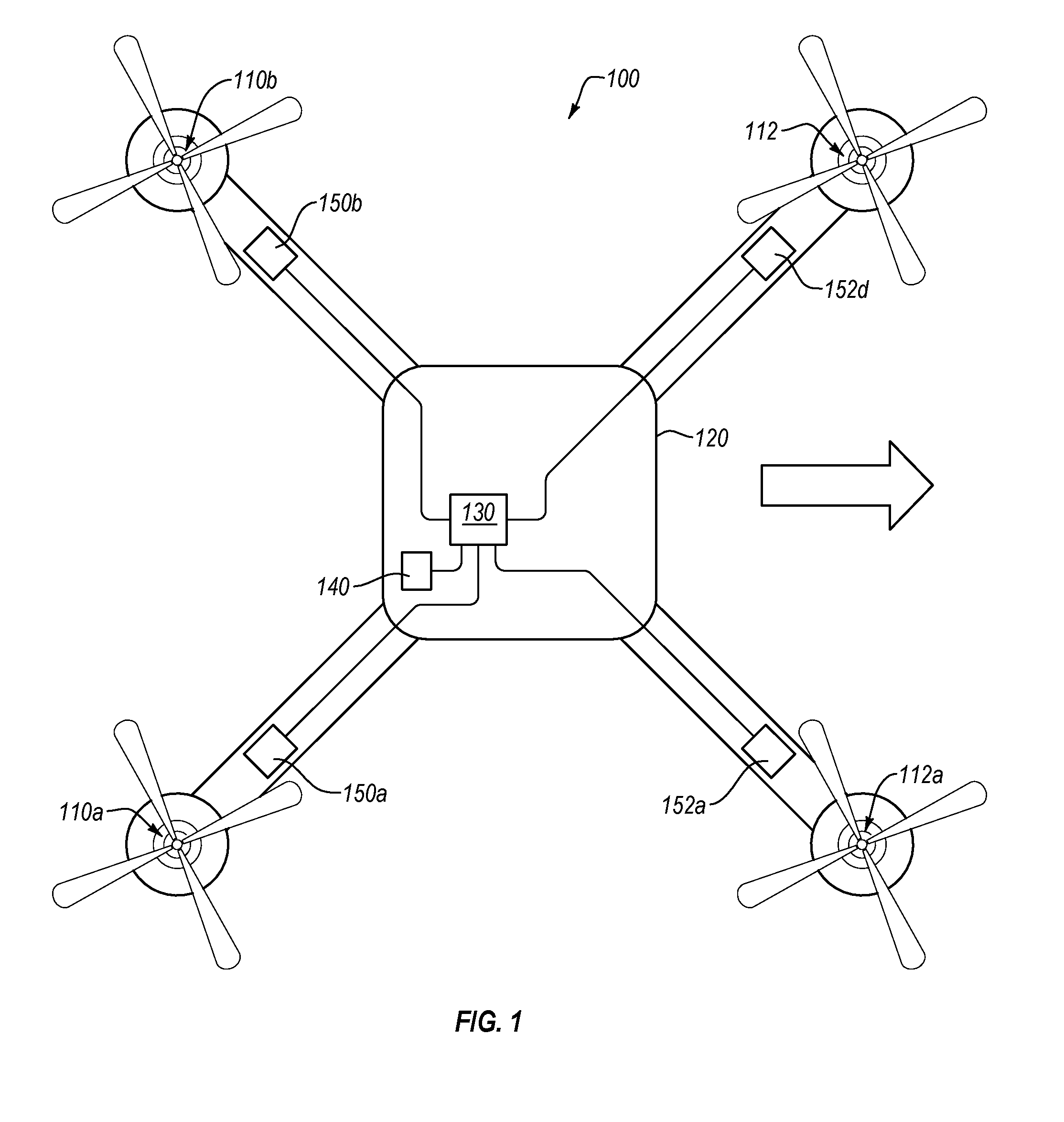 Thrust vectoring on a rotor-based remote vehicle