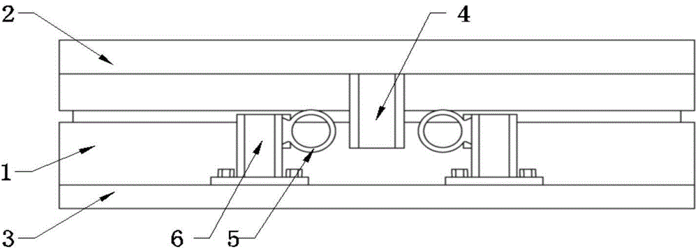 High-damping rubber ring limiting one-way movable pot type rubber bearing