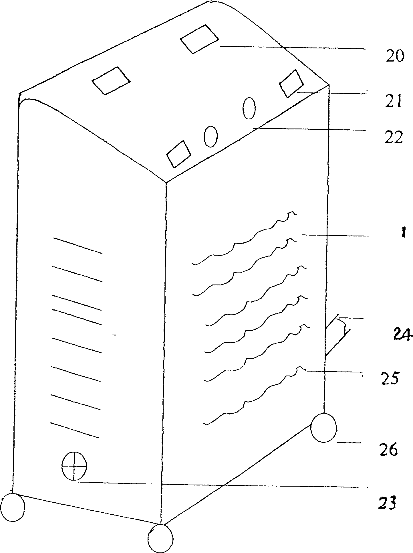 Rapid alcoholization machine for foodstuff