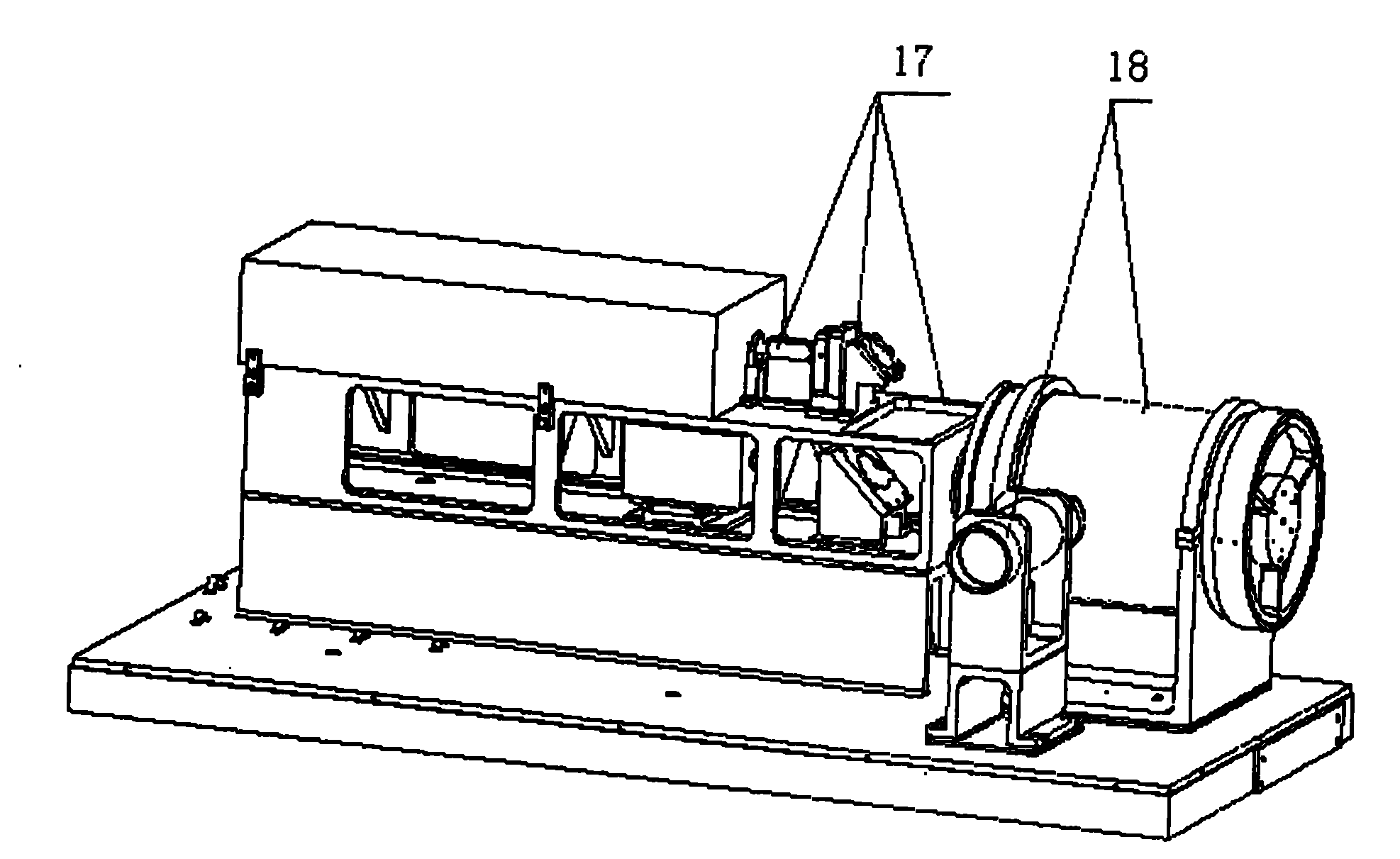 Surveymeter for parallelism of optical axis of visible light and infrared light wave