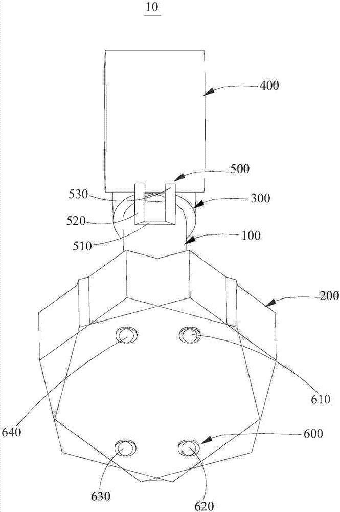 Safety mark warning device