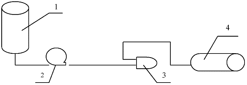 Concentrating device and concentrating method of acarbose destaining solution