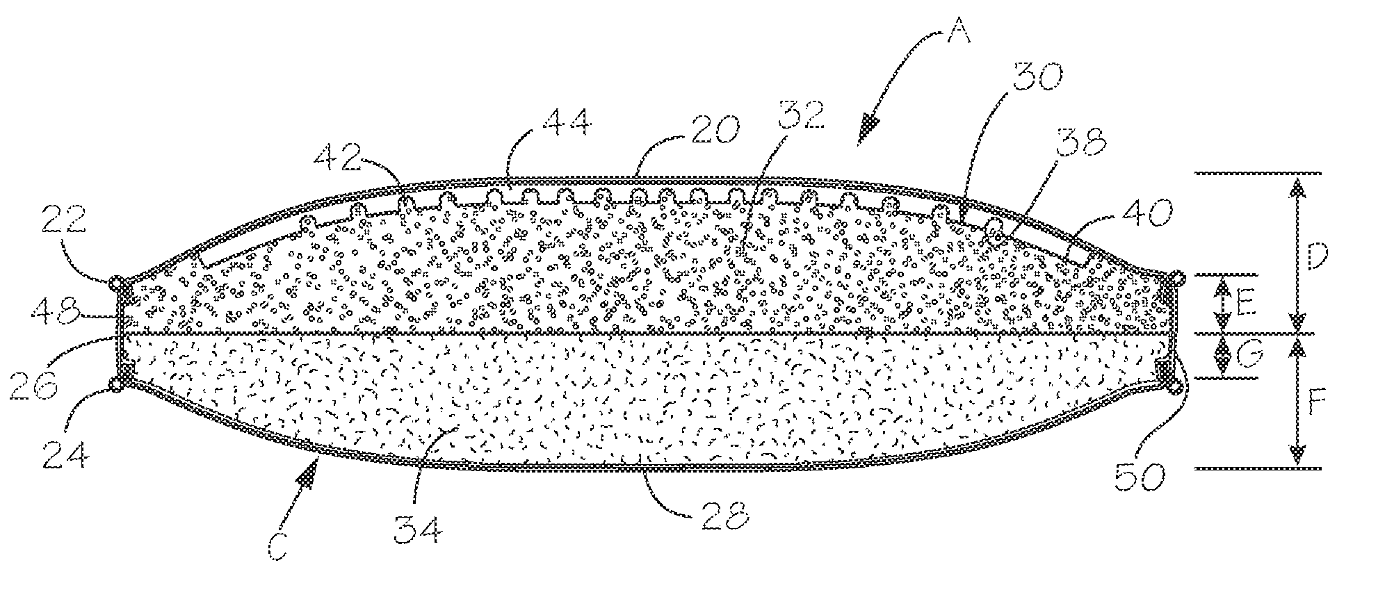 Seasonal memory foam pillow