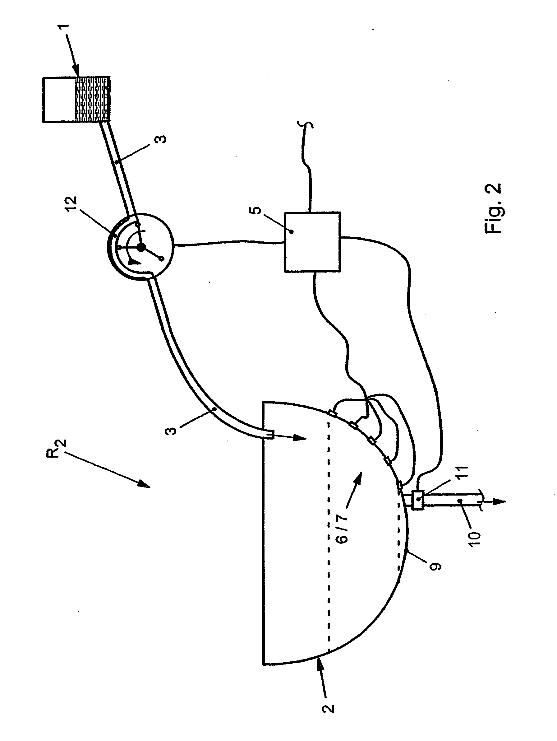 Method for determining a quantity of liquid nutriments consumed by animals