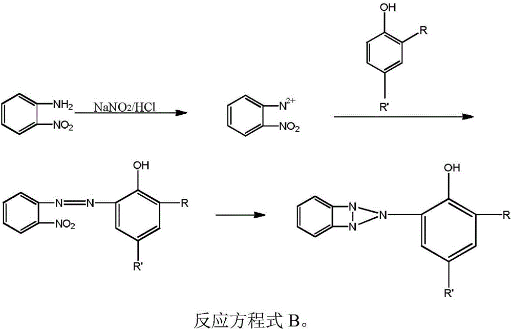 Preparation method of benzotriazole ultraviolet light absorber