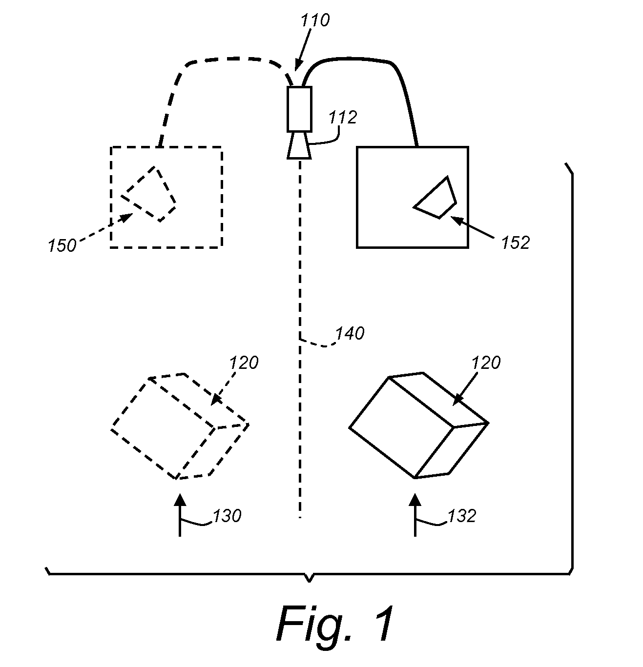 System and method for finding correspondence between cameras in a three-dimensional vision system