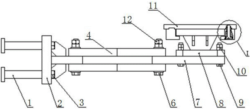 Novel C-shaped section steel damper support for bridge