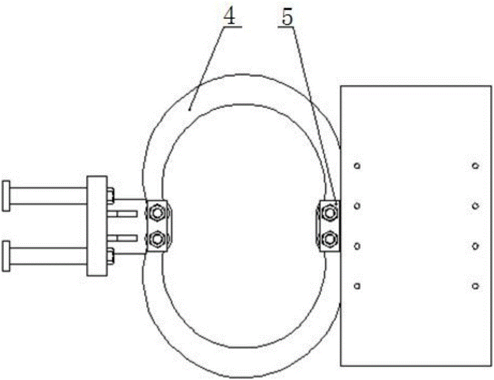 Novel C-shaped section steel damper support for bridge