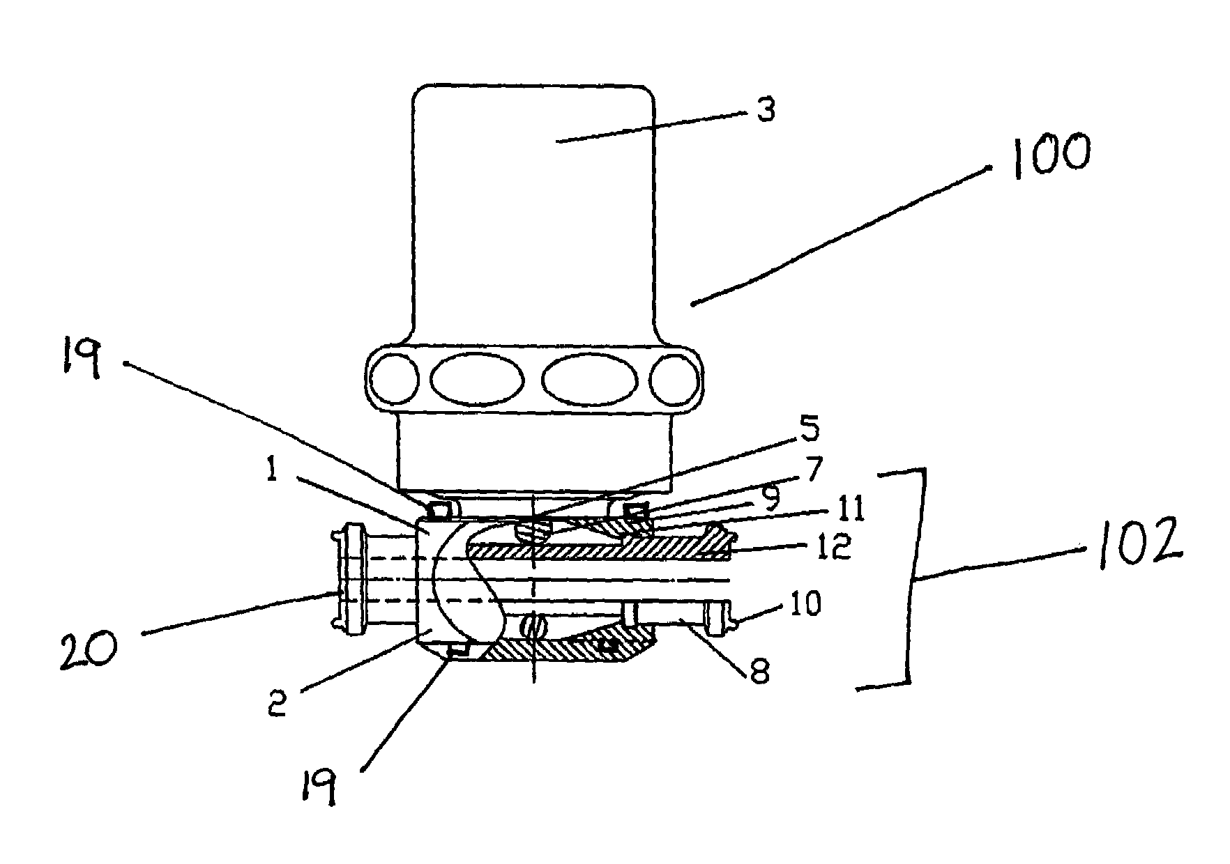 Free flow valve and element