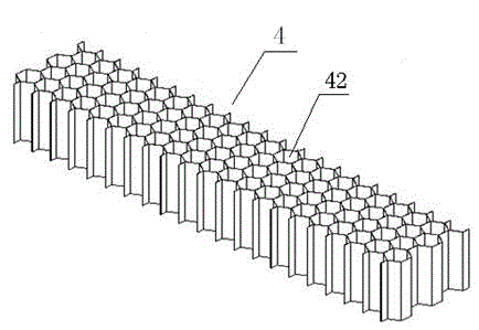 Welding method for air purifier honeycomb mesh