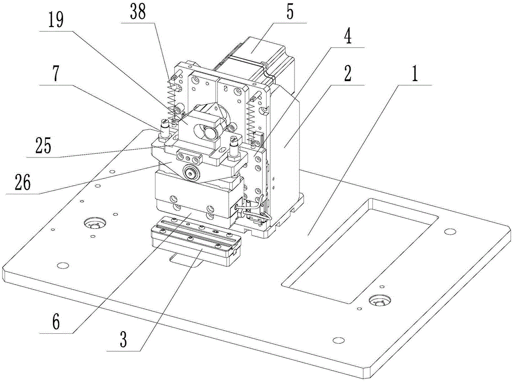 Hot-pressing carrier tape sealing mechanism