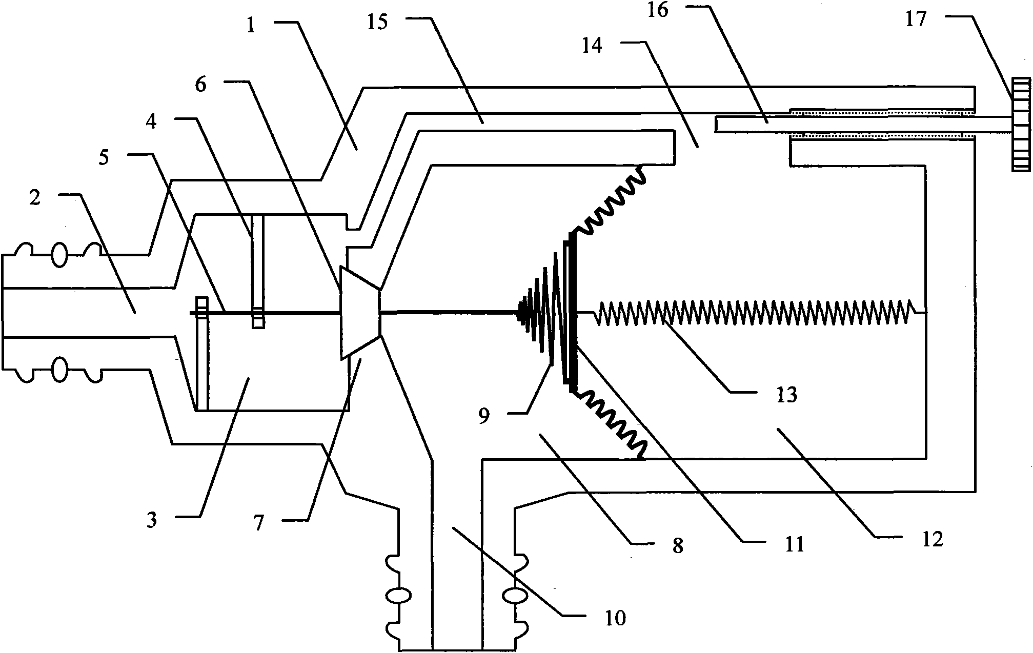 Impulse type drip irrigation system