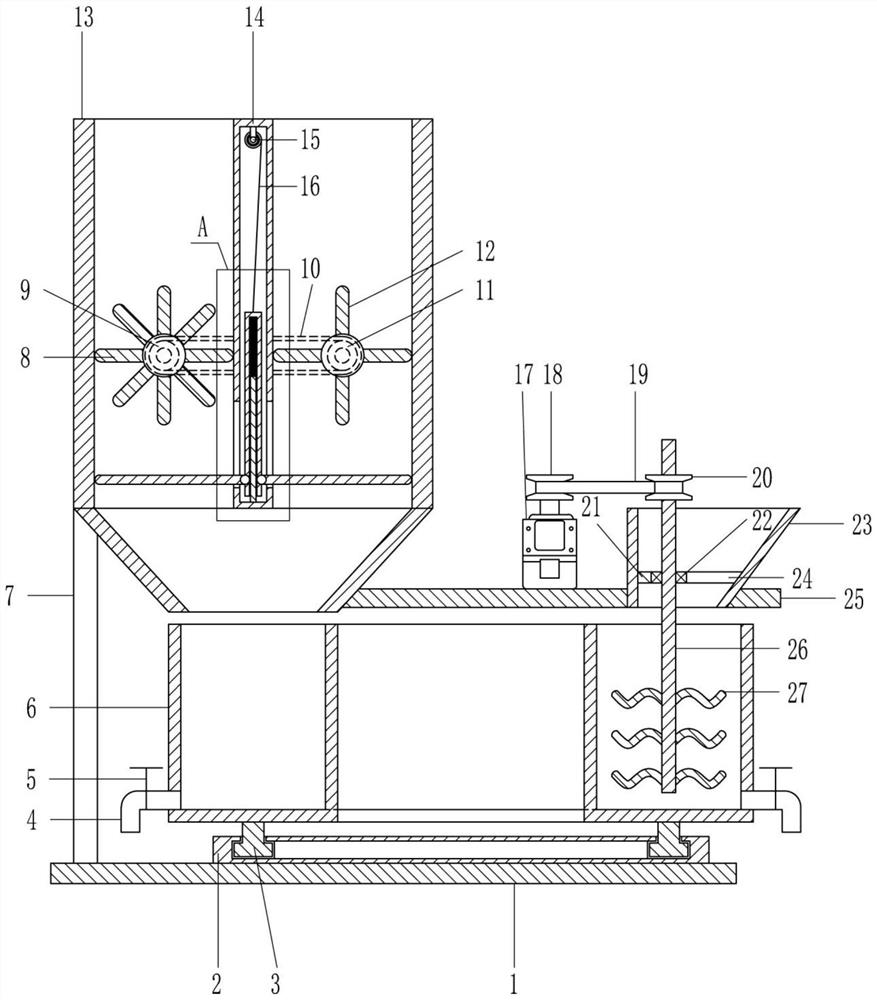 A preparation machine for nano-glass fiber reinforced plastic panel materials used in electric power cabinets