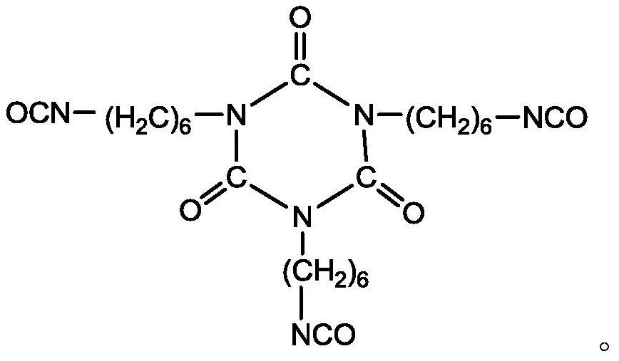 Light-cured polyurethane associated thickener as well as preparation method and application thereof