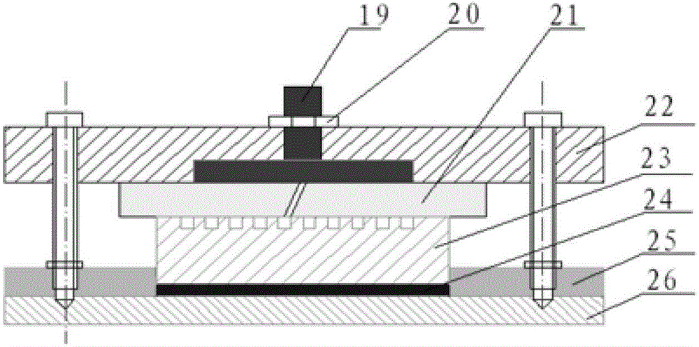 Testing experimental platform for performing disruptive discharge on insulation sample under low-temperature vacuum environment