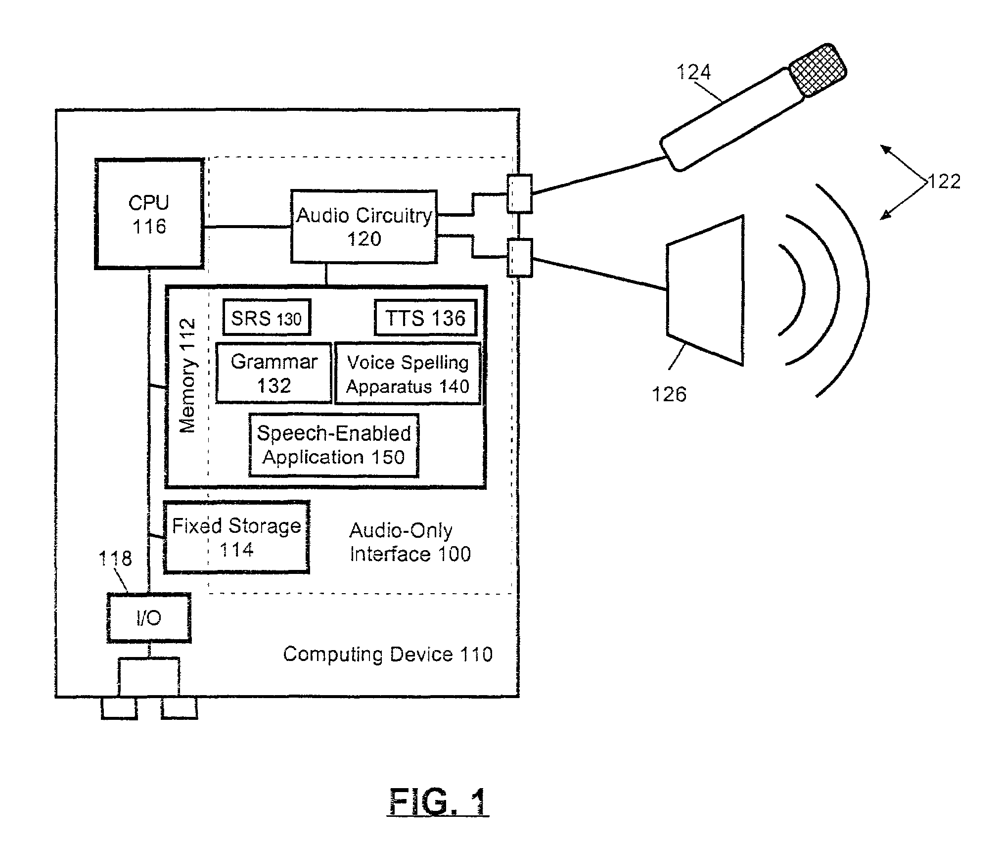 Voice spelling in an audio-only interface