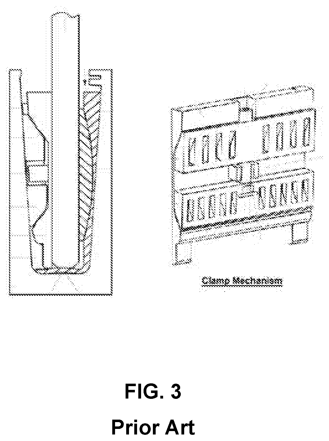 Adjustable glass grip